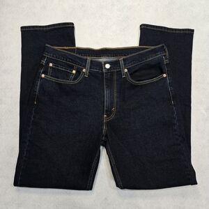 Mens Levi's Dark Blue Jeans 34×32